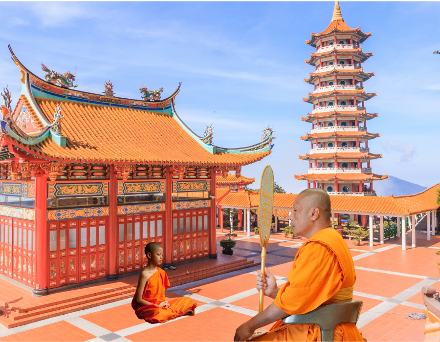 Pirith Chanting at Genting Temple