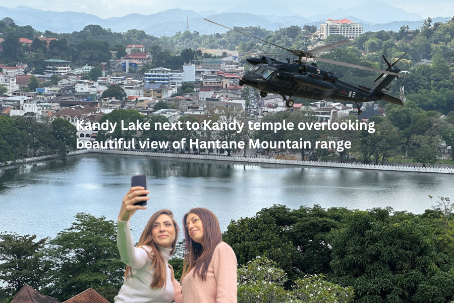 View of Kandy & Kandy lake